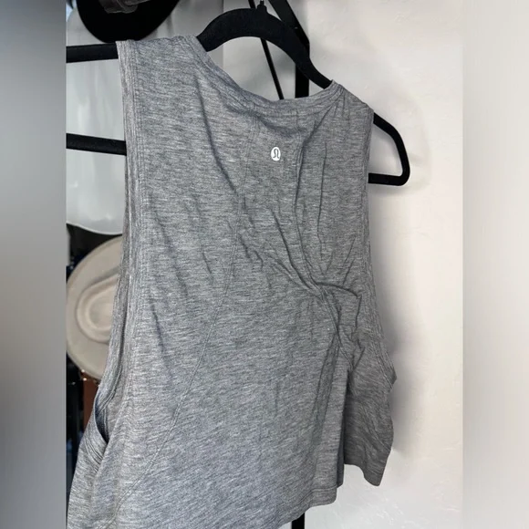 Lululemon Gray muscle tank - Picture 2 of 3